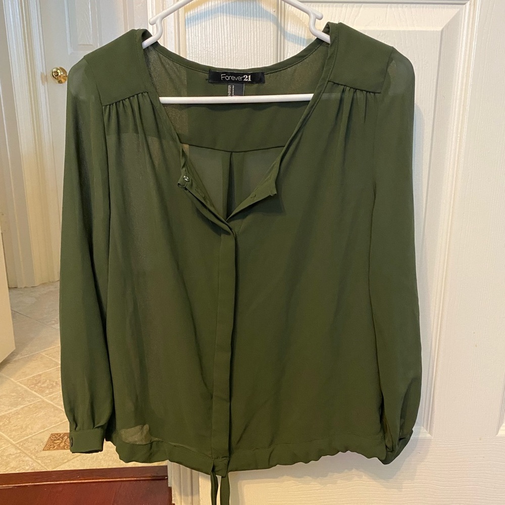 Forever 21 Chiffon Blouse